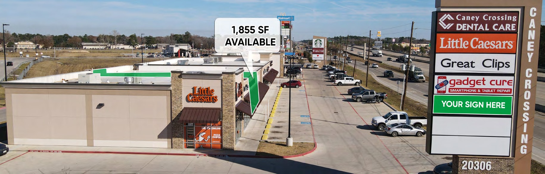 SWC Hwy 59 At FM 1485, New Caney, TX for lease Building Photo- Image 1 of 2