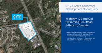 Plus de détails pour US 129, Jefferson, GA - Terrain à vendre