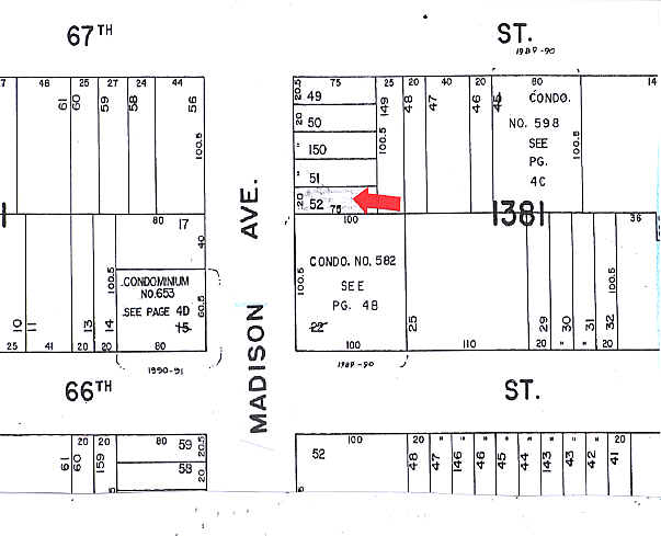 783 Madison Ave, New York, NY à louer - Plan cadastral - Image 2 de 2