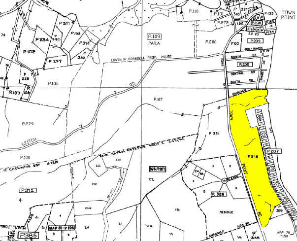 6355 Town Point rd, Tracys Landing, MD à vendre Plan cadastral- Image 1 de 2