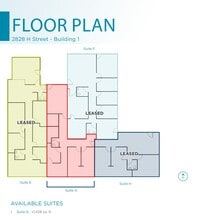 2828 H St, Bakersfield, CA for lease Floor Plan- Image 1 of 1