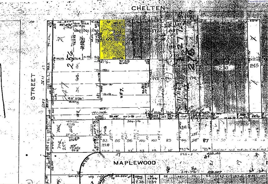 62-66 W Chelten Ave, Philadelphia, PA à louer - Plan cadastral - Image 2 de 4
