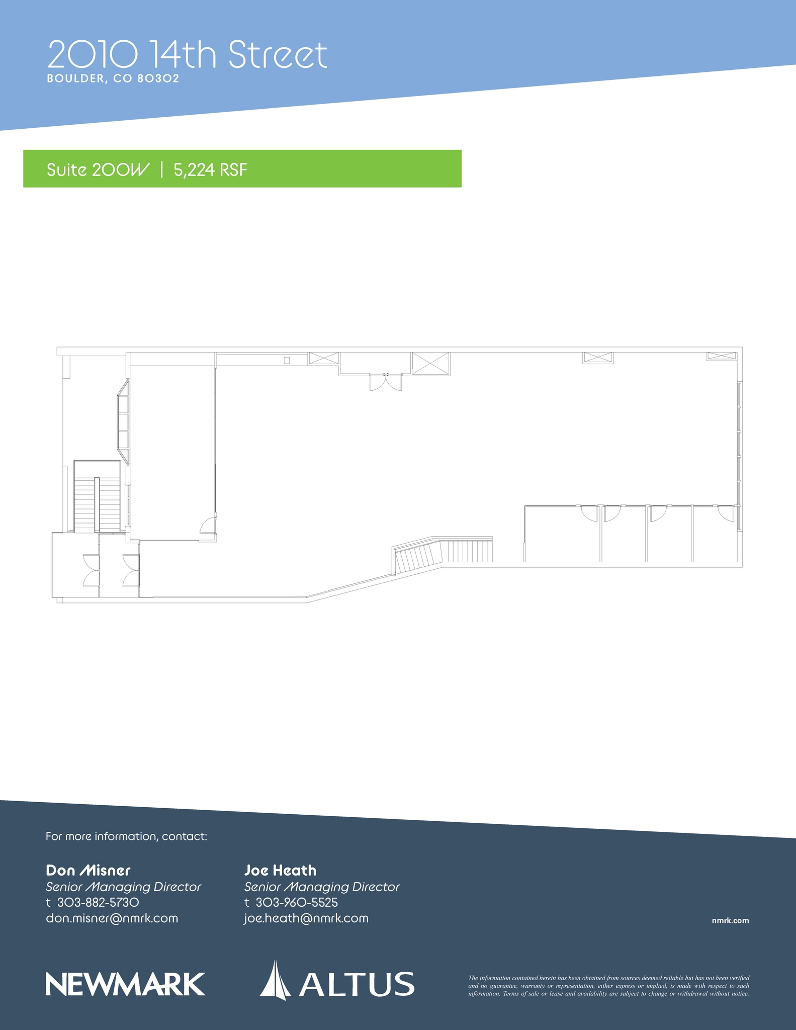 2010 14th St, Boulder, CO for lease Floor Plan- Image 1 of 1
