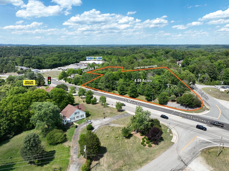 S Main st, Danville, VA for sale - Aerial - Image 2 of 15
