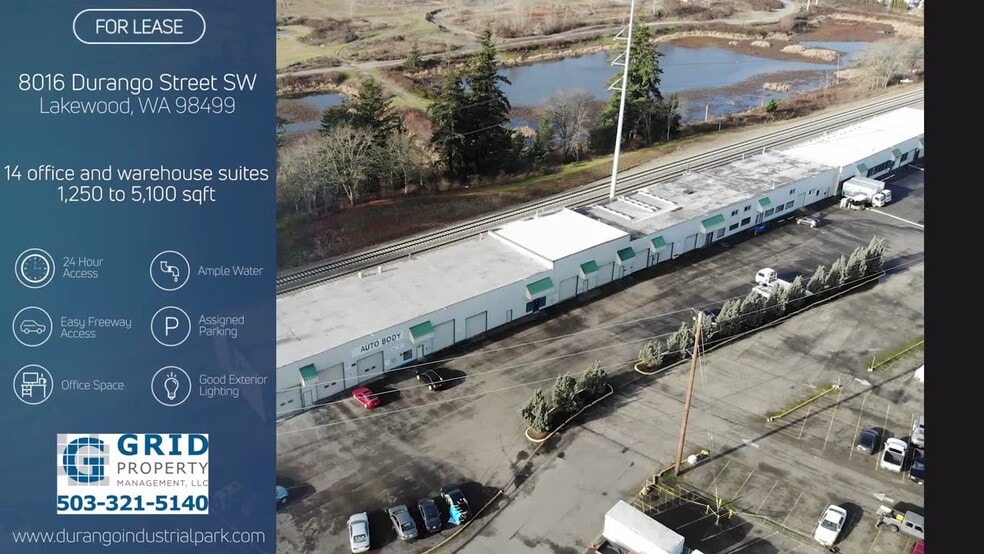 8016 Durango St SW, Lakewood, WA à louer - Vidéo sur l’inscription commerciale - Image 2 de 10