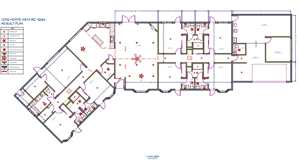 12742 Monte Vista Rd, Poway, CA à vendre - Plan d’étage - Image 3 de 8