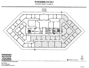 12121 Wickchester Ln, Houston, TX à louer Plan d’étage- Image 2 de 2