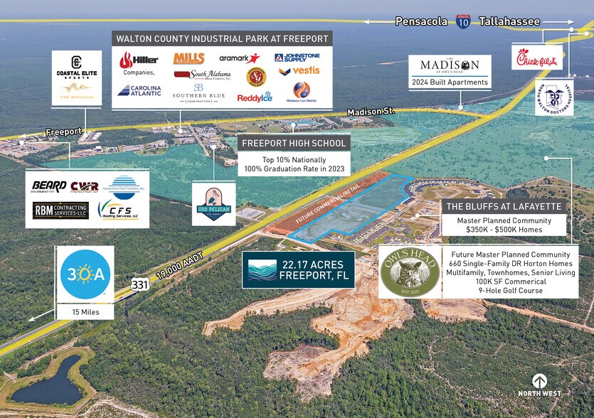 13193 US-331 BUS, Freeport, FL à vendre - Aérien - Image 3 de 3