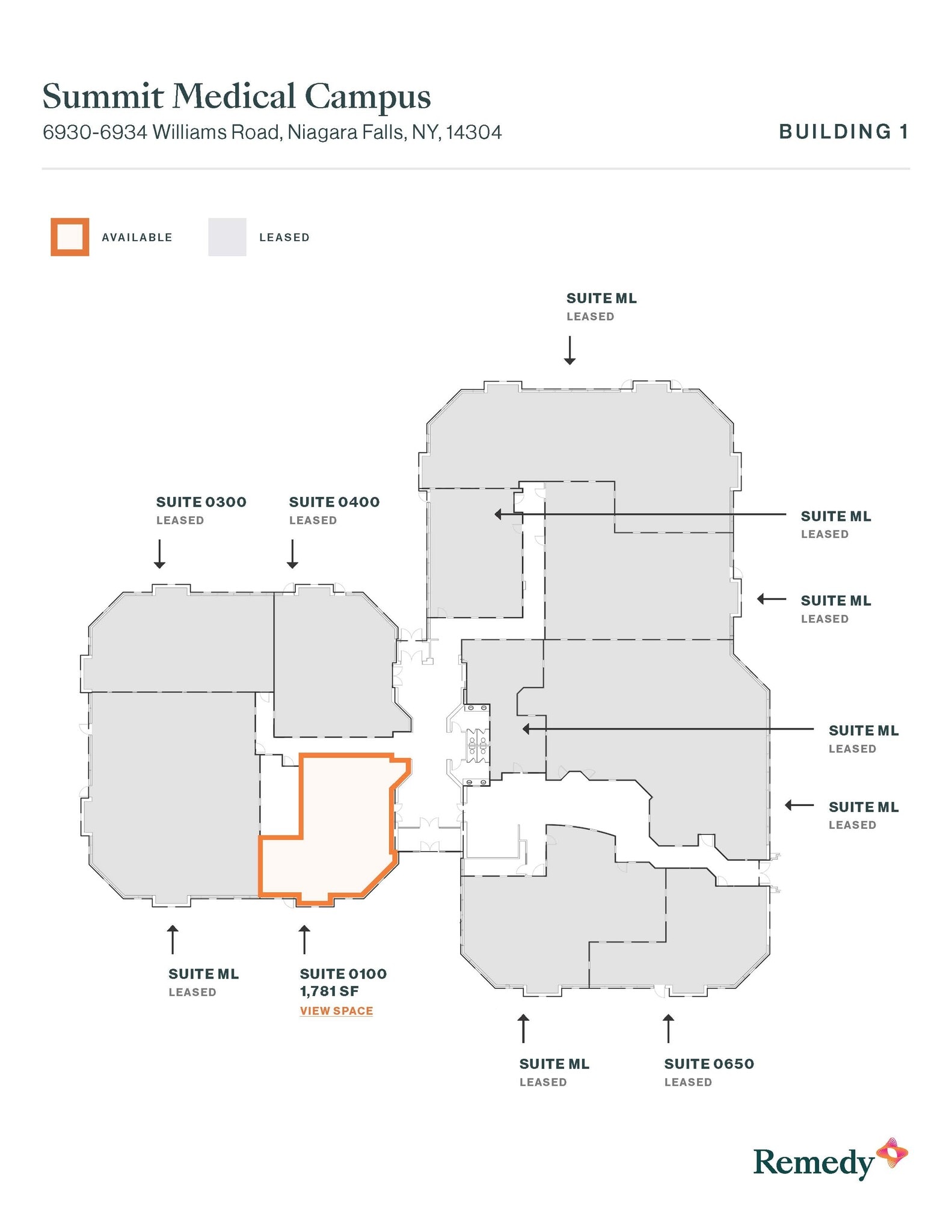 6930 Williams Rd, Niagara Falls, NY à louer Plan d’étage- Image 1 de 1