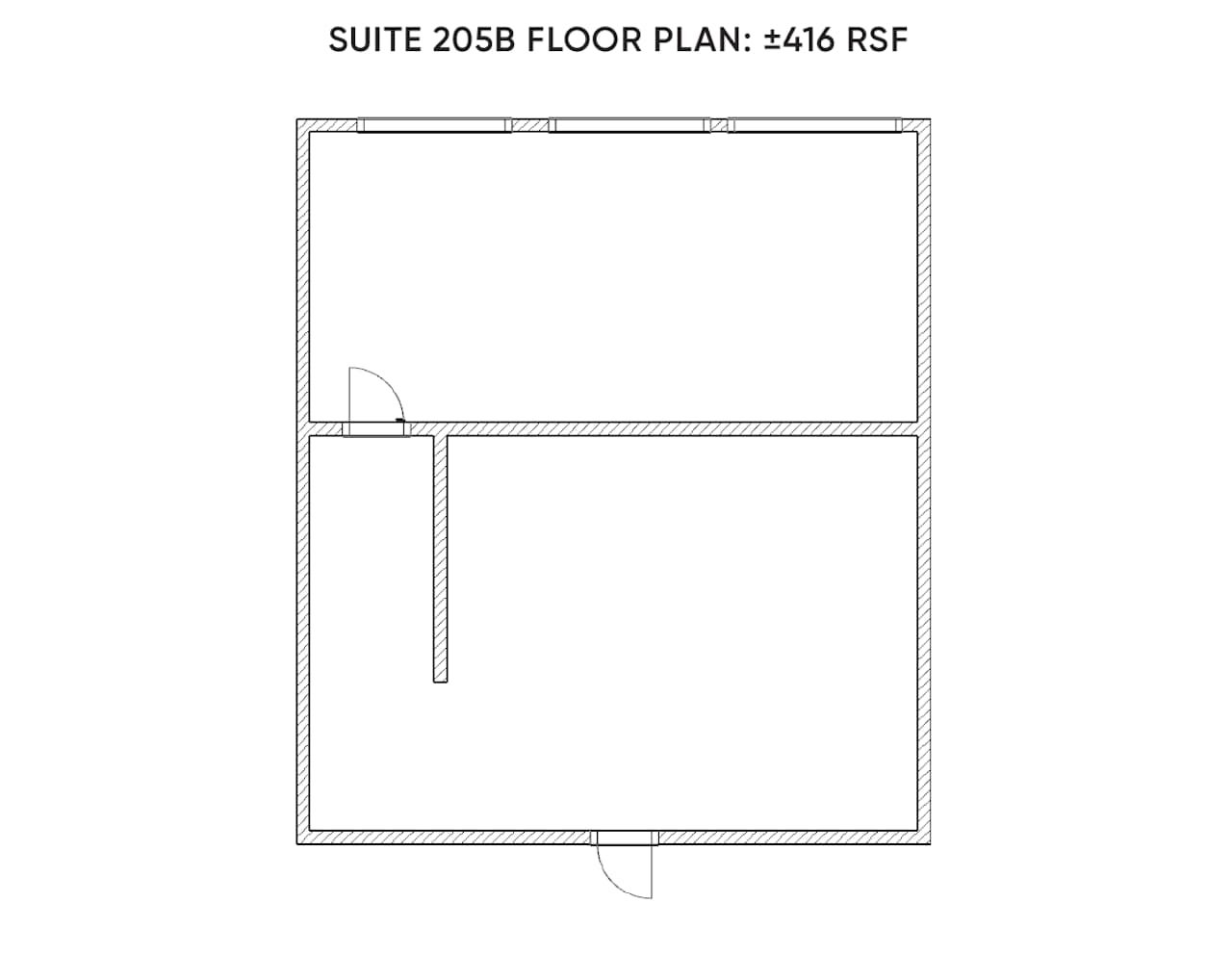 8271 Melrose Ave, Los Angeles, CA for lease Floor Plan- Image 1 of 3