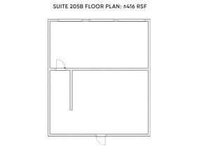 8271 Melrose Ave, Los Angeles, CA for lease Floor Plan- Image 1 of 3