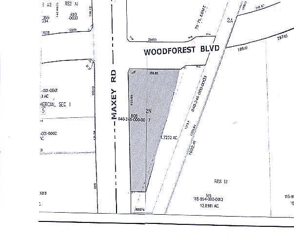 503-505 Maxey Rd, Houston, TX à louer - Plan cadastral - Image 3 de 5