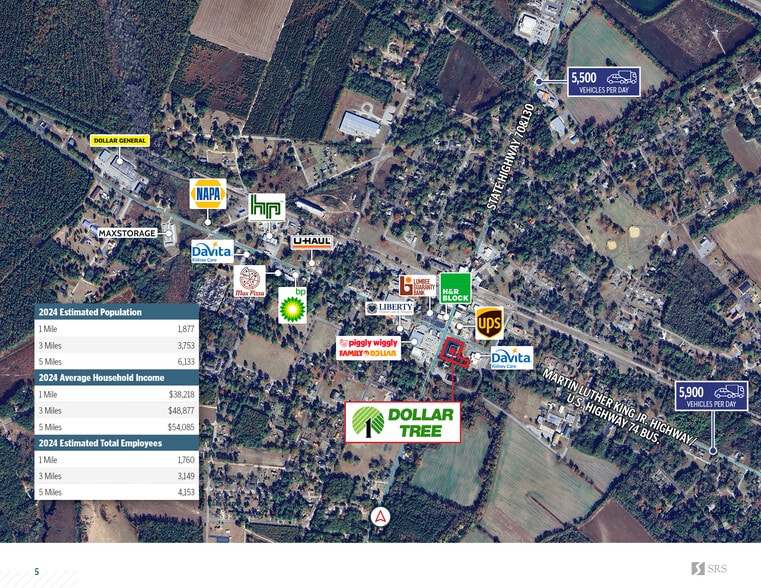 106 W Martin Luther King Dr, Maxton, NC for sale - Building Photo - Image 3 of 4