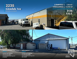 Plus de détails pour 2235 Glendale Ave, Sparks, NV - Industriel à vendre