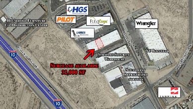 12160 Rojas Dr, El Paso, TX for lease Aerial- Image 1 of 1