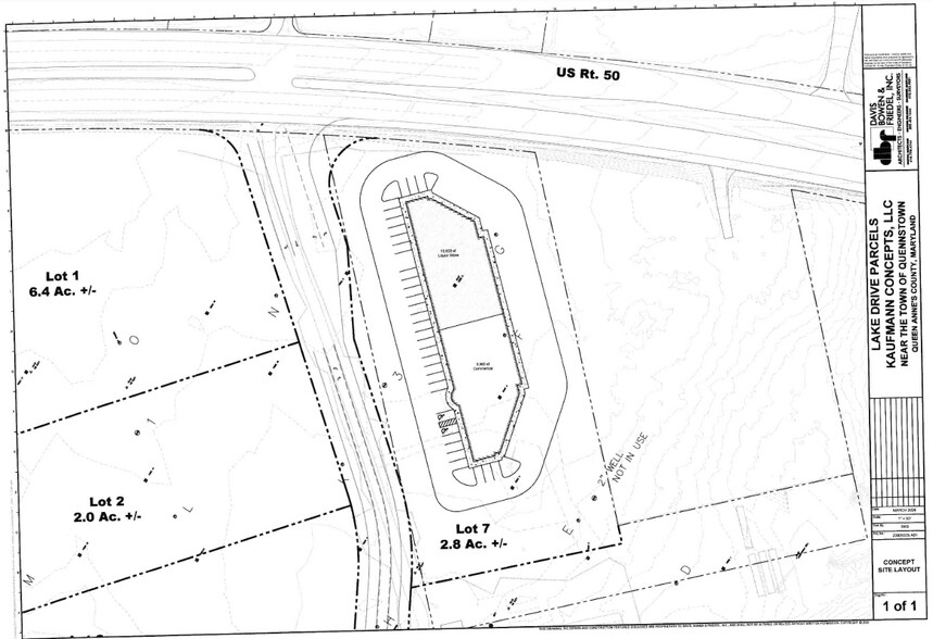 306 Lake Dr, Queenstown, MD à louer - Plan de site - Image 2 de 4