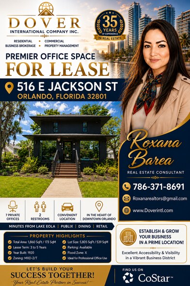 516 E Jackson St, Orlando, FL à louer - Photo du bâtiment - Image 1 de 21