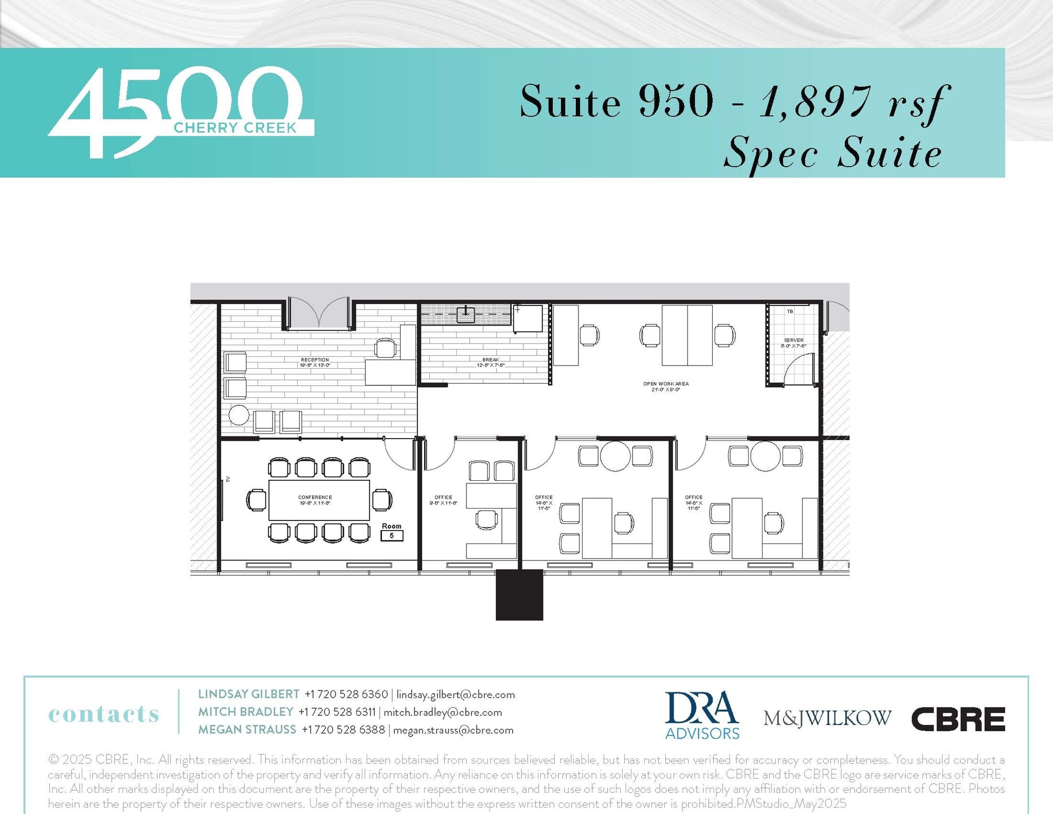 4500 S Cherry Creek Dr, Denver, CO for lease Floor Plan- Image 1 of 1