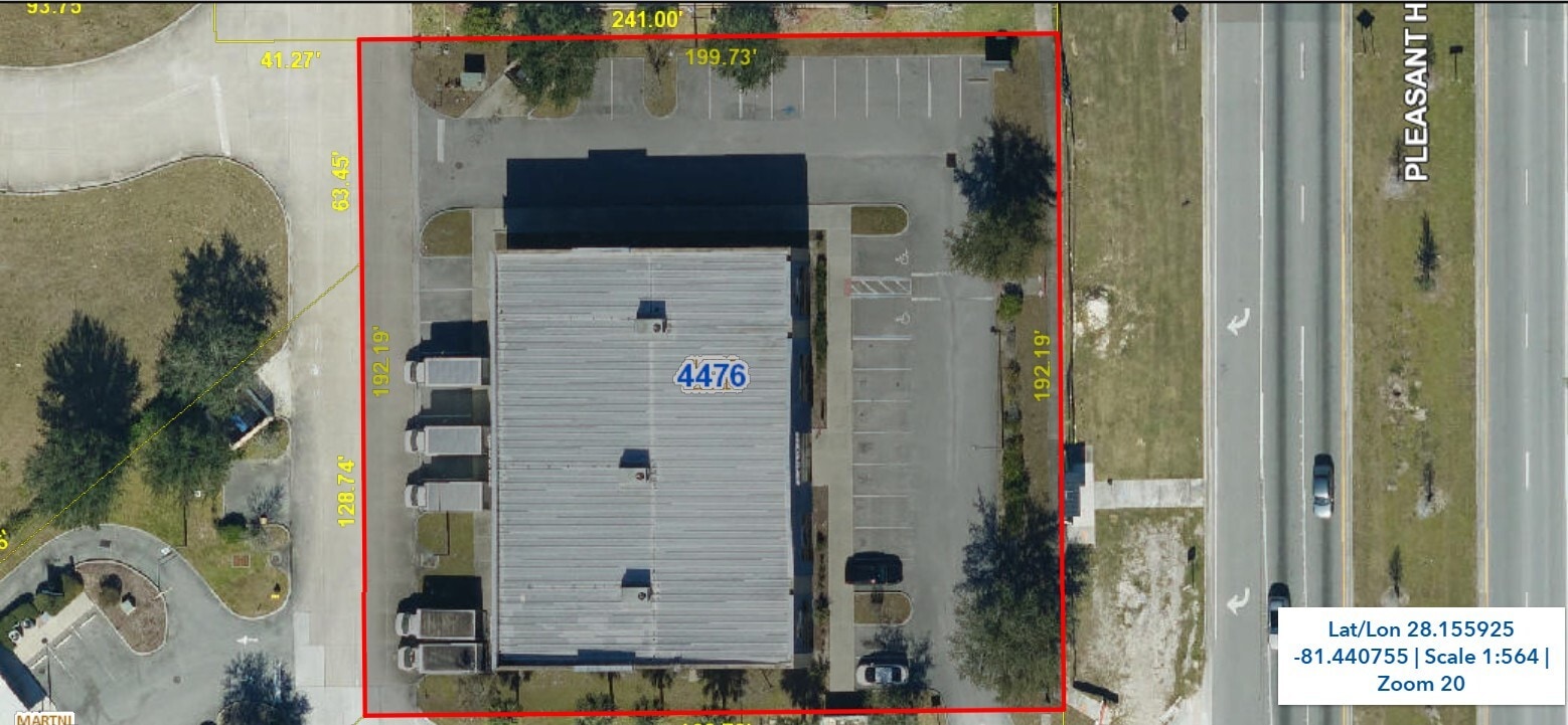 4476 Pleasant Hill Rd, Kissimmee, FL for lease Aerial- Image 1 of 15