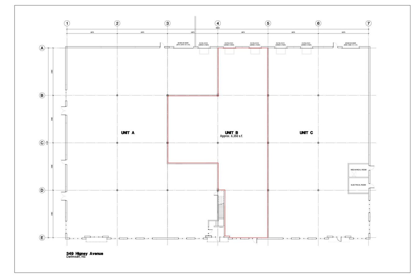 349 Higney Av, Dartmouth, NS B3B 0L5 - Unité B -  - Plan d’étage - Image 1 of 2
