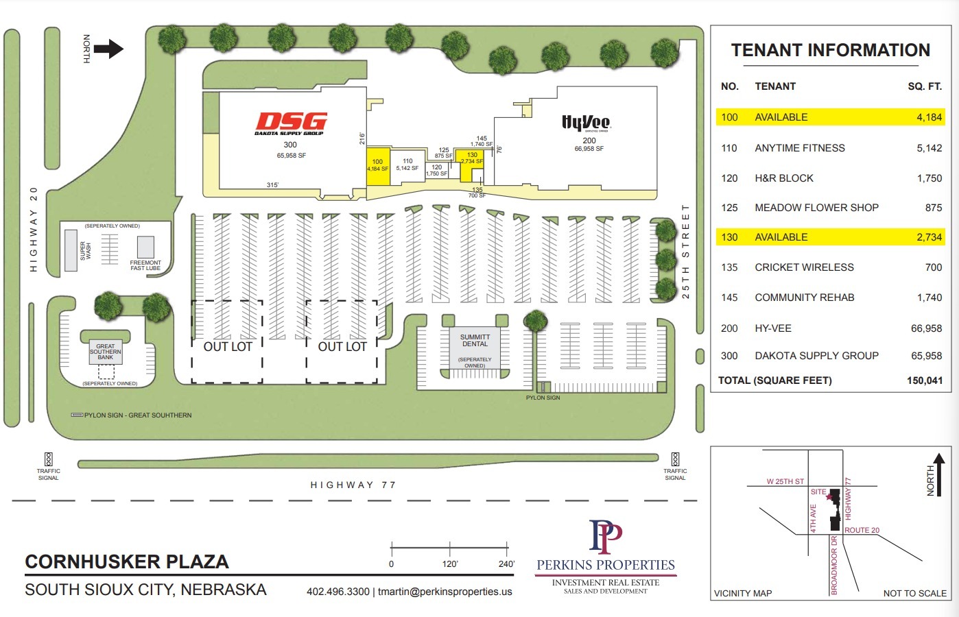 2601 Cornhusker Dr, South Sioux City, NE à louer Plan de site- Image 1 de 1