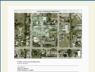 Plus de détails pour 204-212 3rd st, Fort Myers, FL - Industriel à vendre