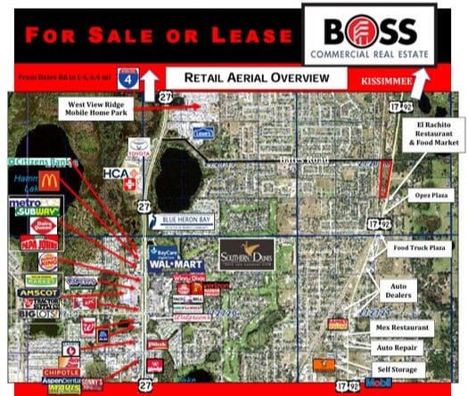 US Highway 17-92 at Bates Rd, Haines City, FL for lease - Building Photo - Image 3 of 3