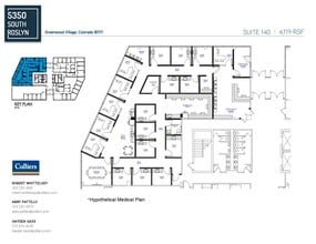 5350 S Roslyn St, Greenwood Village, CO for lease Floor Plan- Image 2 of 2