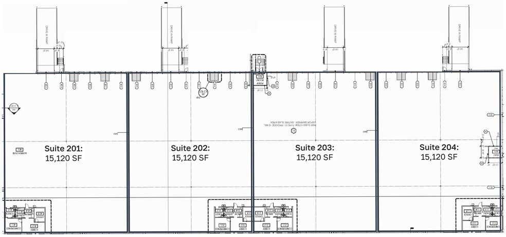 9770 Pritchard Rd, Jacksonville, FL à louer - Plan d’étage - Image 3 de 4