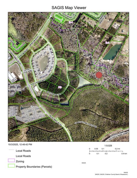 Monteith Rd, Savannah, GA à vendre - Plan cadastral - Image 1 de 11