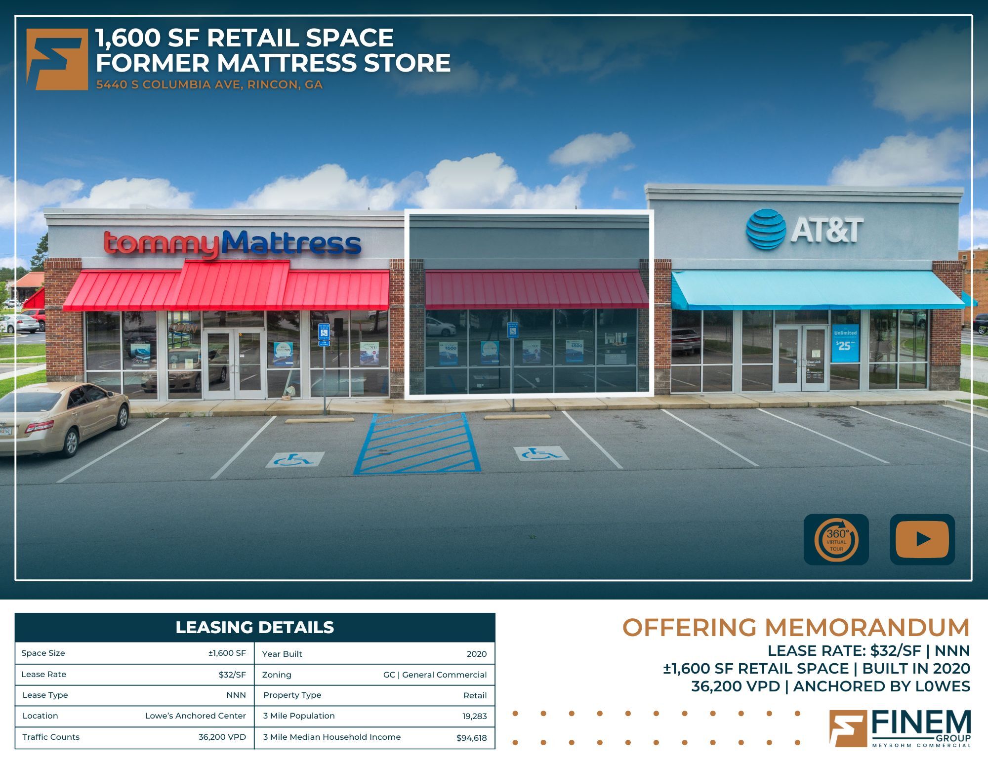 5440 S Columbia Ave S, Rincon, GA for lease Primary Photo- Image 1 of 30