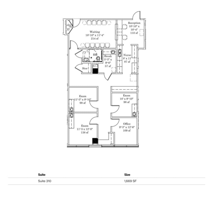 2021 N MacArthur Blvd, Irving, TX for lease Floor Plan- Image 1 of 1