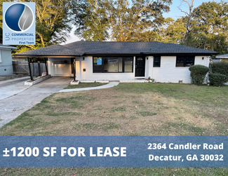 Plus de détails pour 2364 Candler Rd, Decatur, GA - Bureau à louer