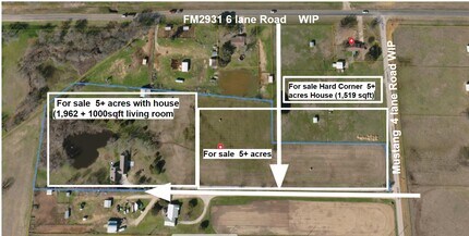 9134 FM 2931, Pilot Point, TX - AERIAL  map view