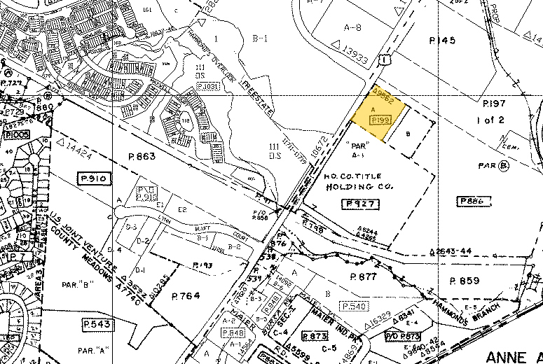 9375 Washington Blvd, Laurel, MD à vendre - Plan cadastral - Image 1 de 1