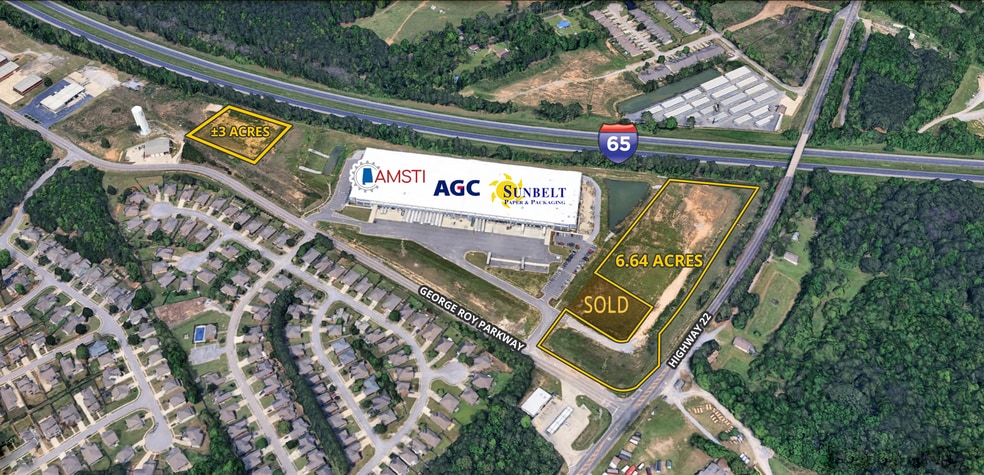 George Roy Parkway Pky, Calera, AL for sale - Building Photo - Image 1 of 3