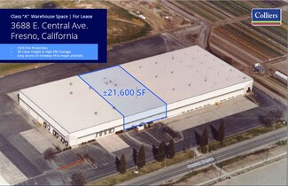 Plus de détails pour 3688 E Central Ave, Fresno, CA - Industriel à louer