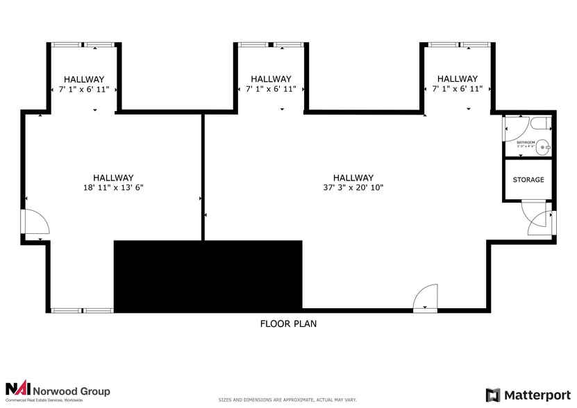 425 S Stark Hwy, Weare, NH for lease - Typical Floor Plan - Image 3 of 5