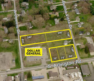 Plus de détails pour 2489 S. Arlington Rd. & Buena Vista Dr., Akron, OH - Terrain à vendre