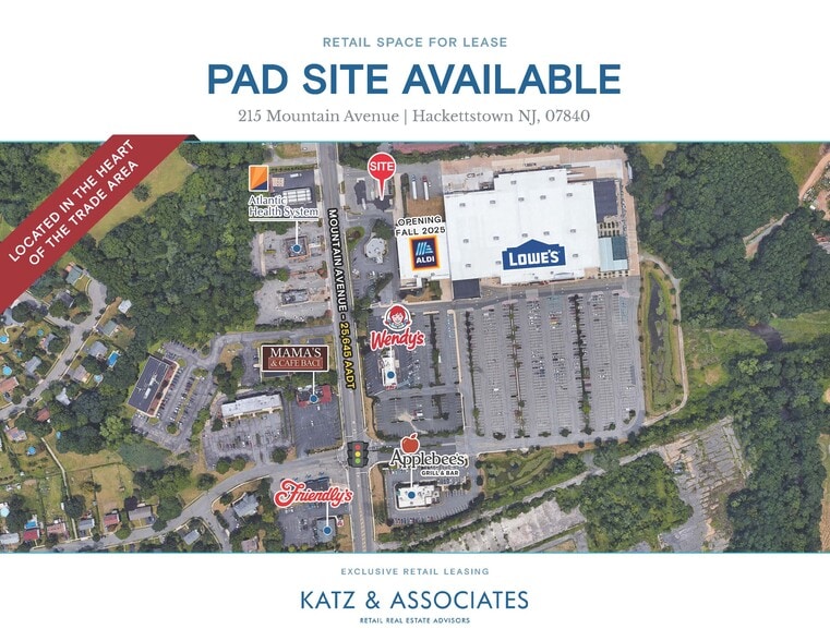 215 Mountain Ave, Hackettstown, NJ for lease - Building Photo - Image 2 of 9