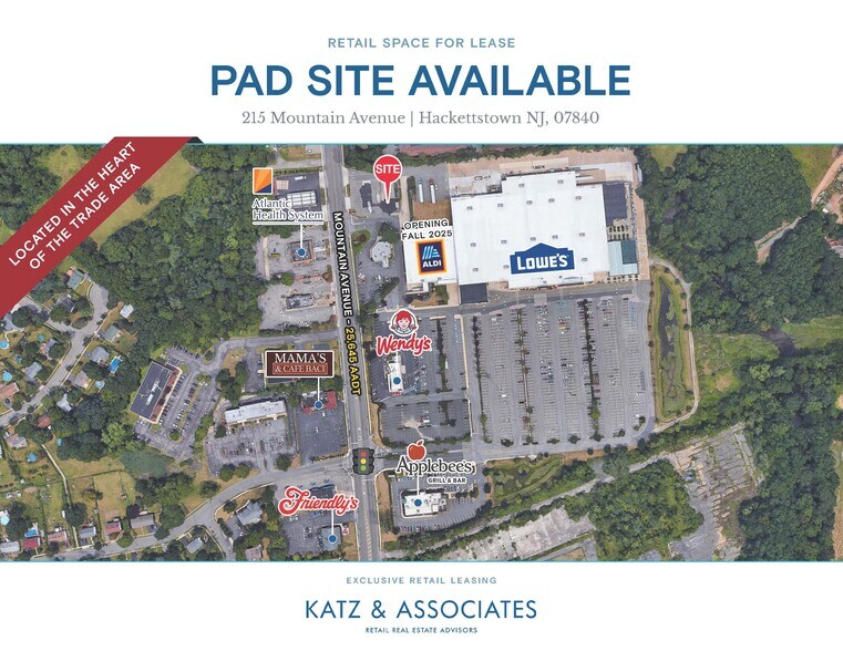 215 Mountain Ave, Hackettstown, NJ à louer - Photo du bâtiment - Image 2 de 9