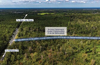 McCall Road, Rincon, GA - Aerial  map view