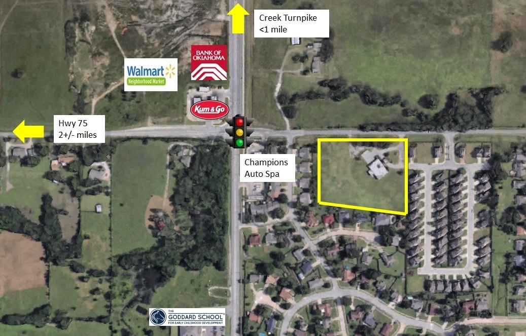 424 W 111th St S, Jenks, OK à vendre Photo principale- Image 1 de 30