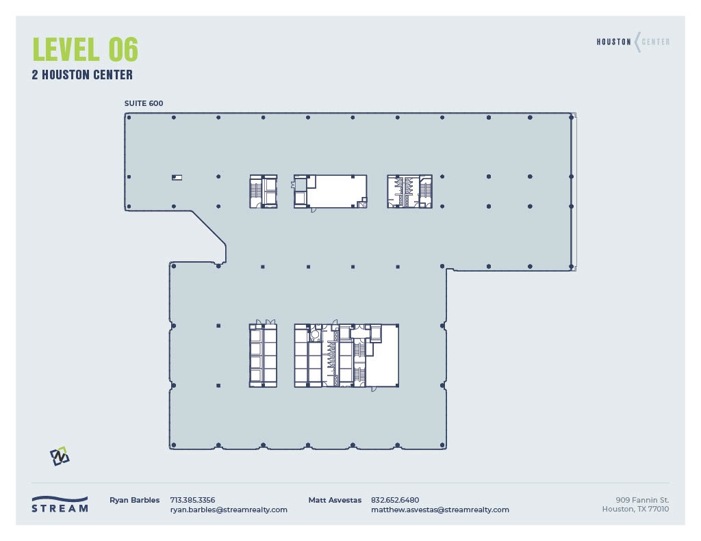 909 Fannin St, Houston, TX for lease Floor Plan- Image 1 of 1
