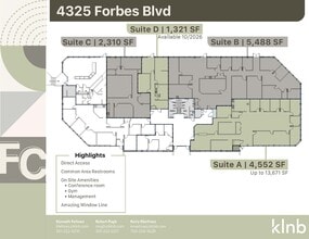 4315-4325 Forbes Blvd, Lanham, MD for lease Interior Photo- Image 2 of 2