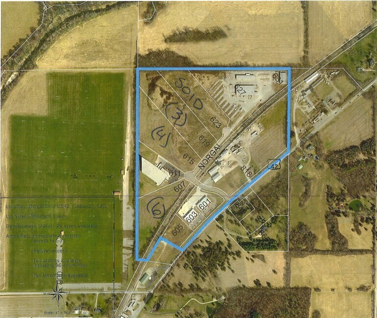 619 619 Norgal Drive Dr, Lebanon, OH à vendre Aérien- Image 1 de 2