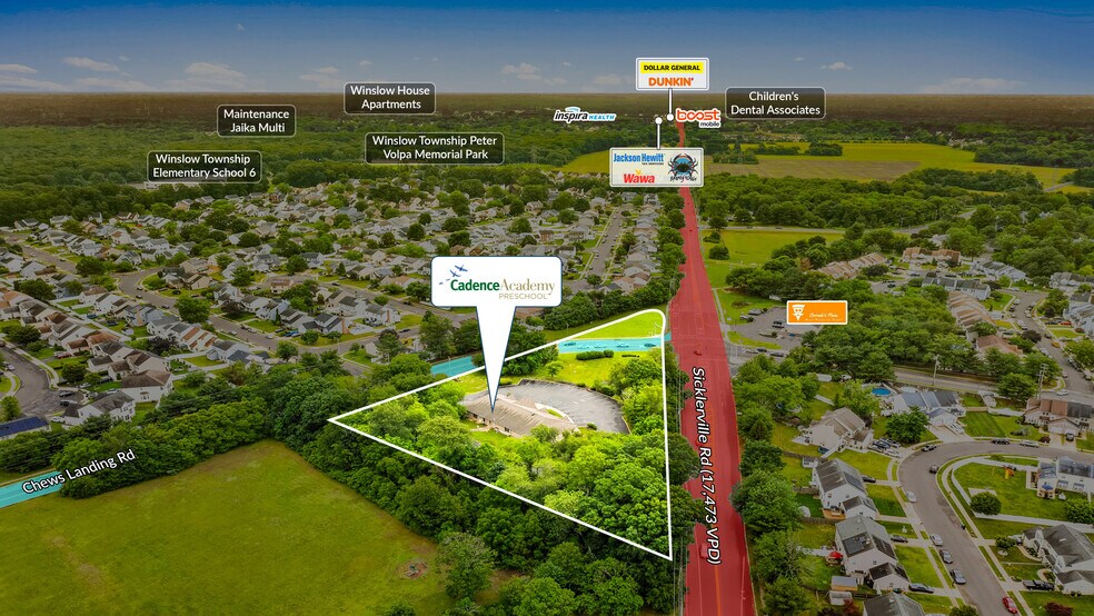 616 Sicklerville Rd, Sicklerville, NJ à vendre - Photo du bâtiment - Image 2 de 5