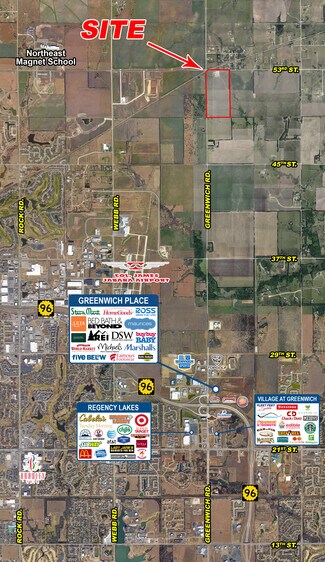 Plus de détails pour SEC 53rd & Greenwich Rd., Bel Aire, KS - Terrain à vendre
