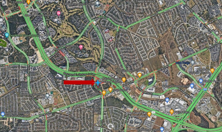 1060 N. Hunt Lane, San Antonio, TX à vendre Aérien- Image 1 de 3