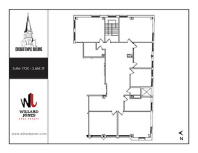 77 W Washington St, Chicago, IL à louer Plan d’étage- Image 1 de 1